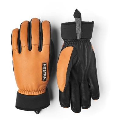 Hestra - Army Leather Wool Terry 5 Finger - Handschuhe Gr 10 schwarz