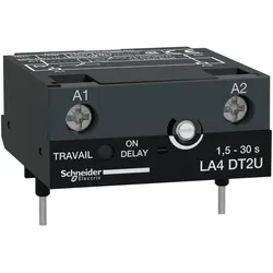 Schneider Electric LA4DT2U Elektronischer Verzögerer, einschaltverzögert, 1,5-30s, 24-250V DC/AC
