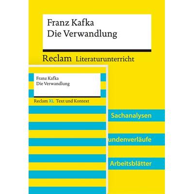Paket für Lehrkräfte 'Franz Kafka: Die Verwandlung' (Textausgabe und Lehrerband). 2 Bände eingeschweißt, Set von Franz Kafka,Ralf Kellermann, Reclam,