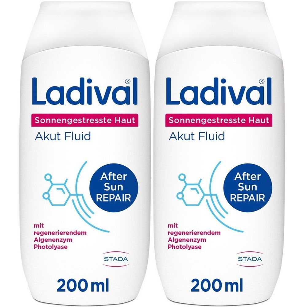 Ladival sonnengestresste Haut Akut Fluid x2 2x200 ml Flüssigkeit
