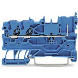 WAGO 2020-1304 Mini-Doppelstock-Basisklemme 3.50 mm Push-In-Klemme Blau 50 St.