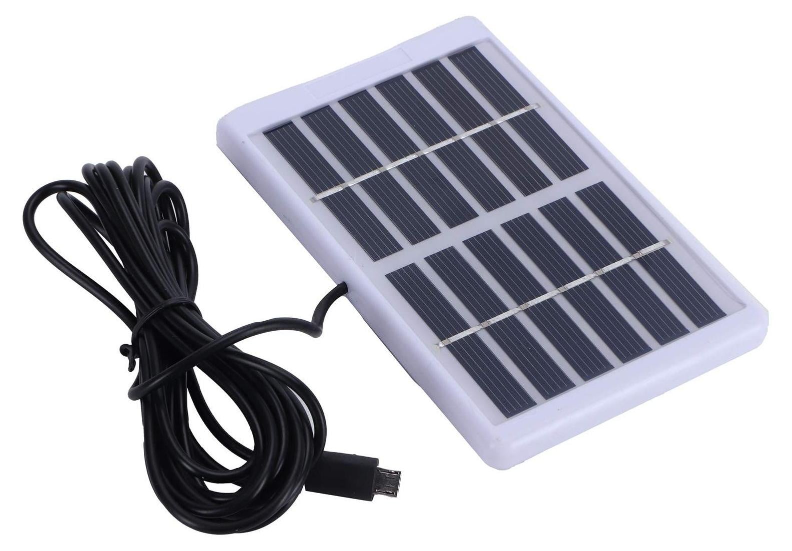 Lustrens 1,2 W 6 V zonnepaneel met USB-poort
