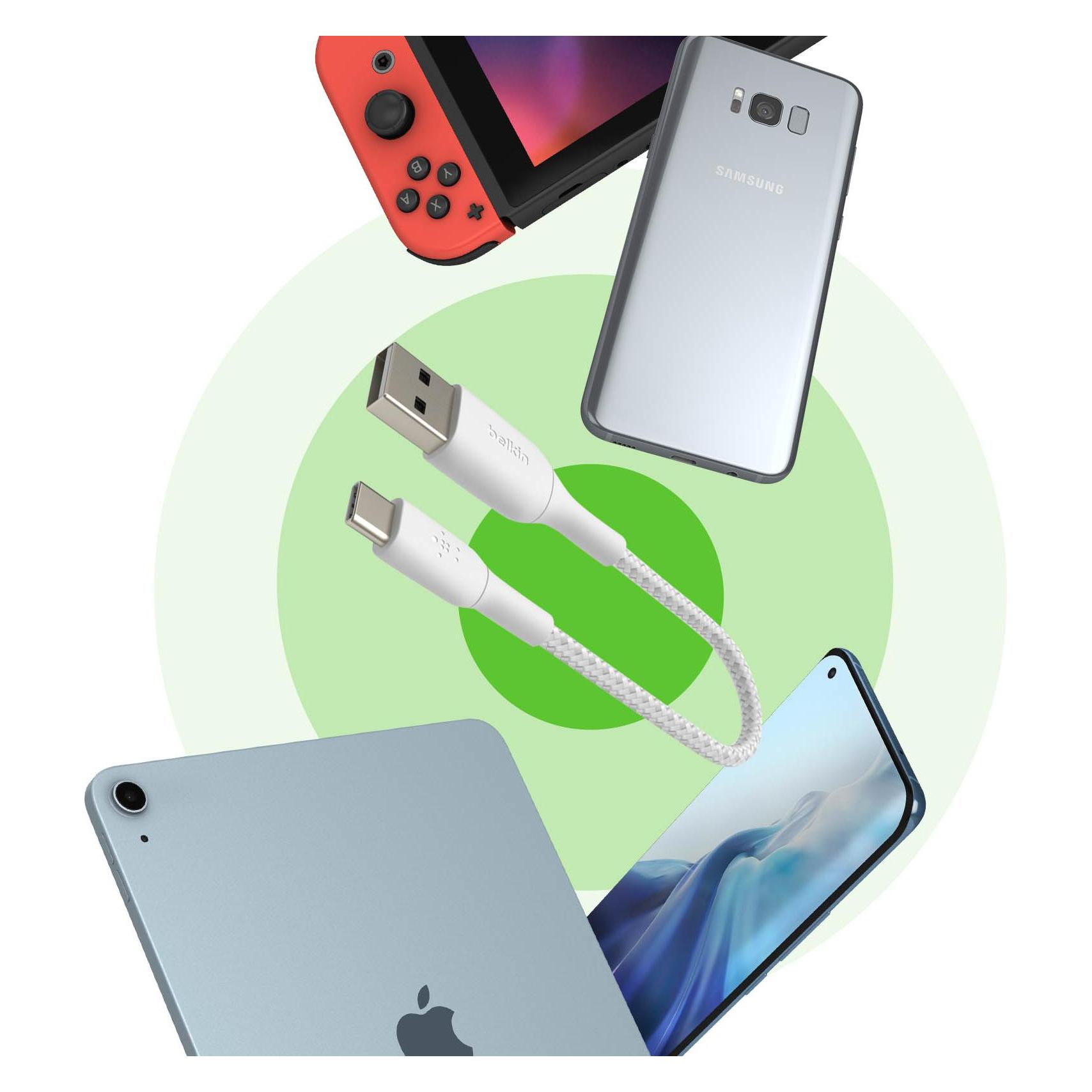 Belkin USB-A - USB-C (0.15 m, USB 2.0) (CAB002bt0MWH)