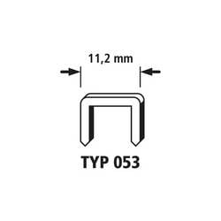 Wolfcraft 7047000 Breitrückenklammern Typ 53 3000 St. Abmessungen (L x B x H) 14 x 11.2 x 14 mm