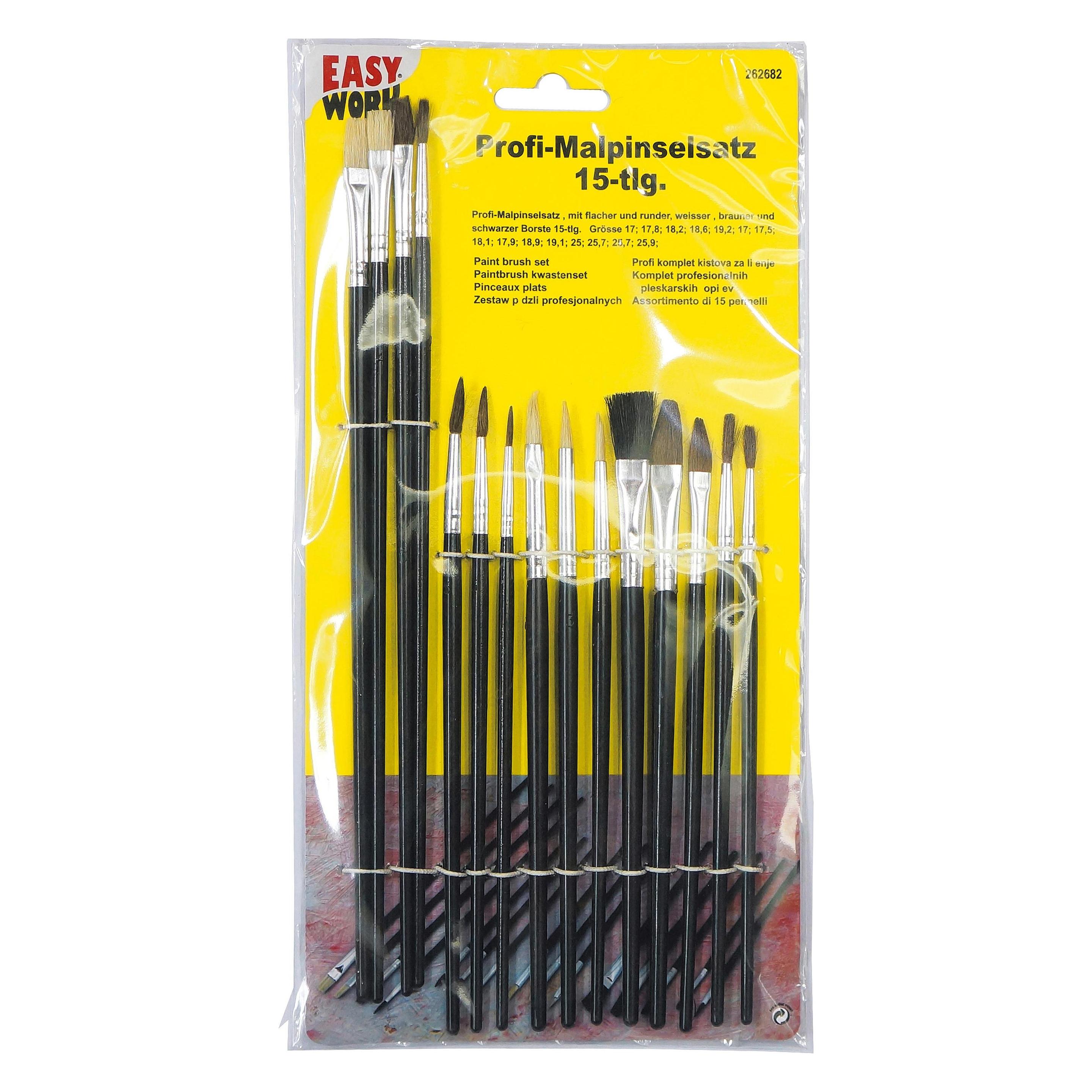 Easy Work Malpinselsatz (25.90 mm) (EASY WORK) Mindestbestellmenge: 6 Stück