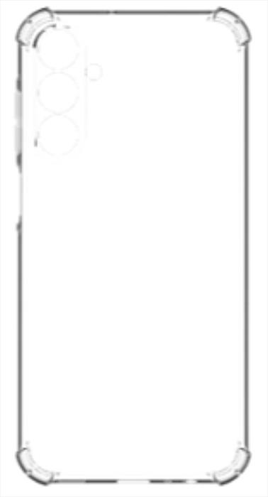 Samsung Cover Clear Cover Basic Per Galaxy A17-transparent