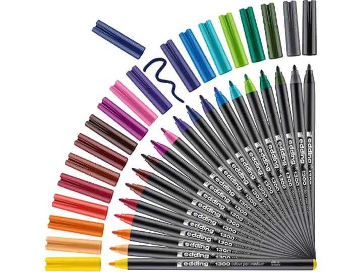 Edding 1300 colourpen 20 stuks