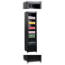 Schwarzglas-Gefrierschrank mit 1 Tür - 7455.1930 Combisteel