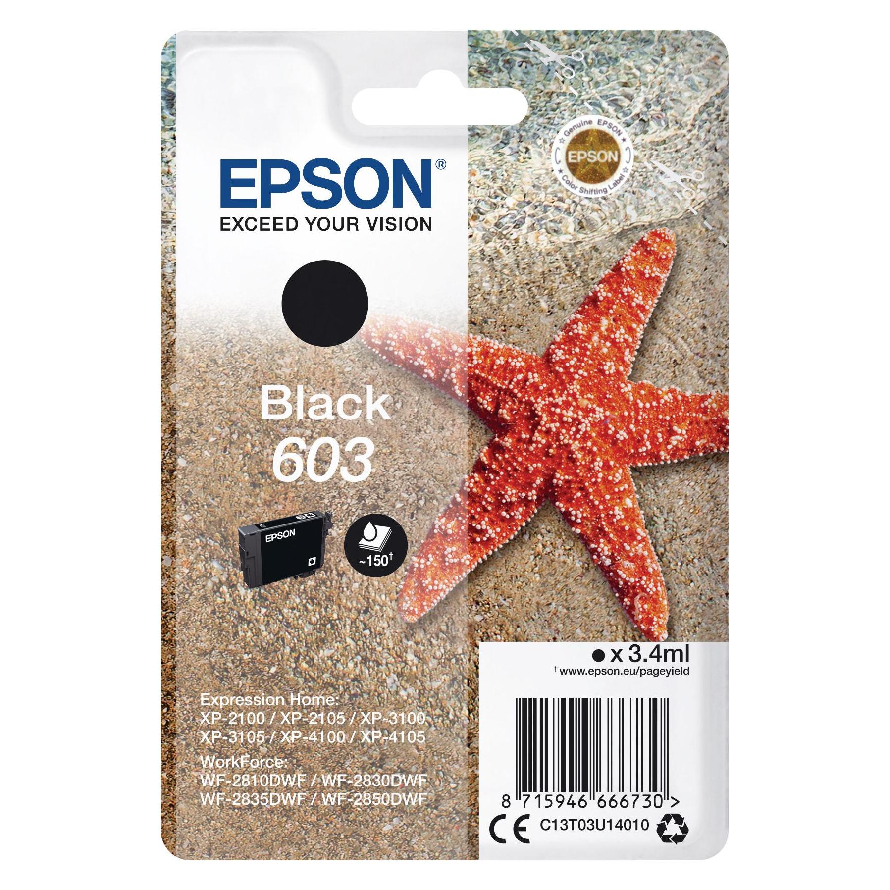 Epson 603 (BK) (C13T03U14010)