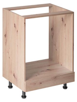 Küchenunterschrank Geräteunterschrank mit Sockelschublade Küchenschrank