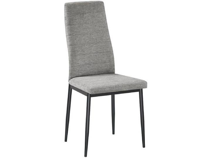 Stuhl KARL Stoff grau