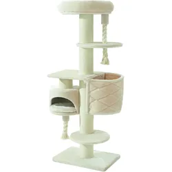 NOBBY Kratzbaum "CUPID XL" cream; 60 x 40 x 165 cm