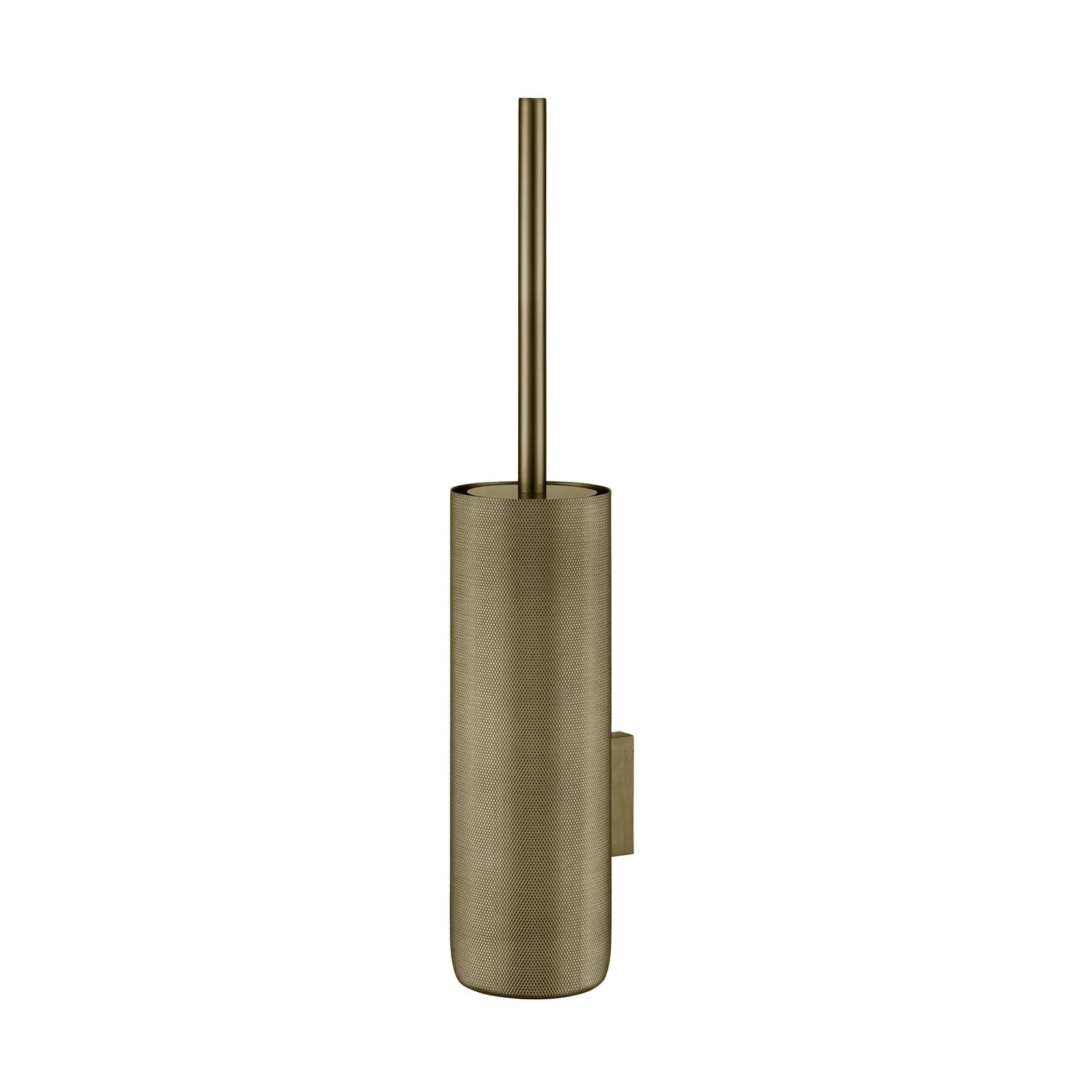 Blomus Modo Rof wandbevestigde toiletborstel Messing, Ø8,5 x 49 cm