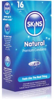 Skins Natural preservativos Vanilla 16 un.. Natural