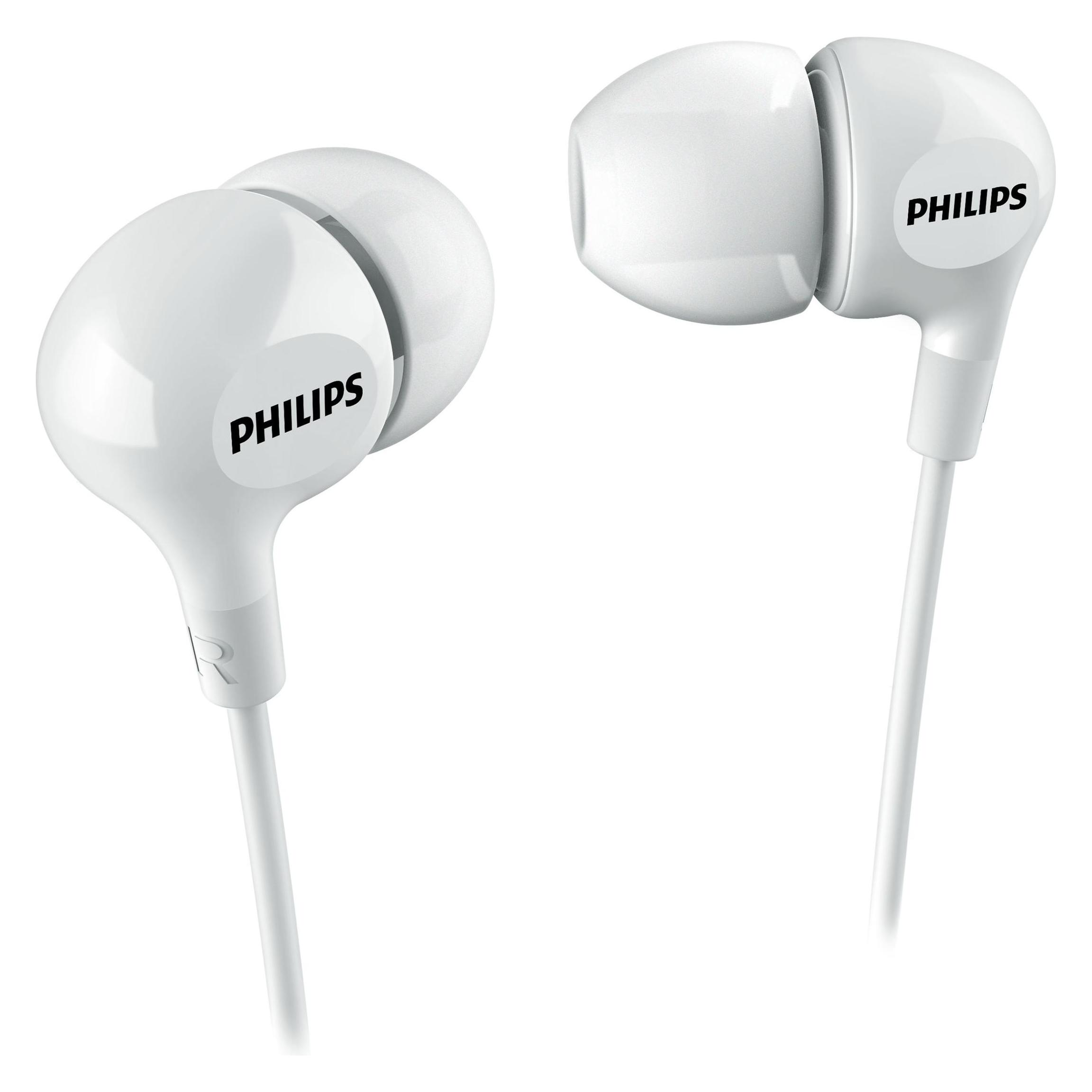 Philips In-Ear Headphones/Kopfhörer SHE-3550WT/00 (Weiss) (Kabelgebunden) (SHE-3550WT/00)