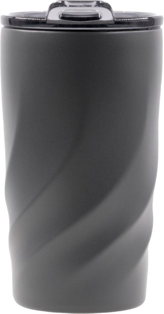 Mug de voyage personnalisé 400 ml, intérieur céramique BrandCharger Ceramica gun métal
