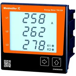 Weidmüller Messgerät Modbus RTU/TCP ENERGY METER 750-230