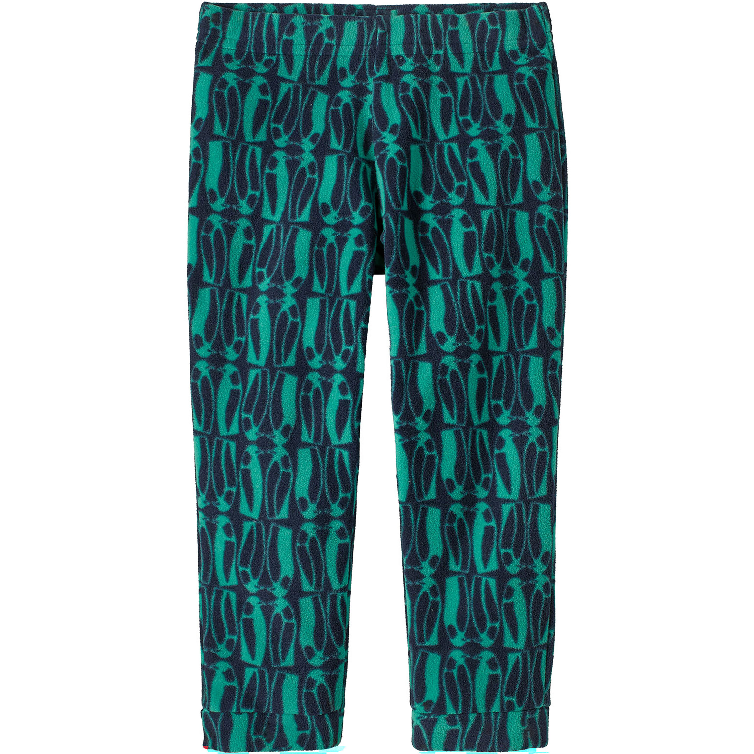Patagonia Baby Micro D Hose Kinder Fleecehose tuerkis Größe 97 Lifestyle Atmungsaktiv