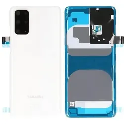 Samsung Battery Cover für G986B Galaxy S20+ - cloud white (Samsung Galaxy S20+), Smartphone Hülle, Weiss