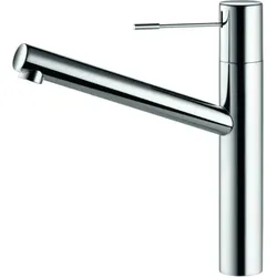 KWC Ono Spültischarmatur 10151023000FL schwenkbarer Auslauf, flexible Anschlussschläuche, Ausladung 225 mm, verchromt