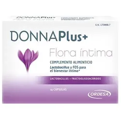 Donna Plus Donnaplus Nahrungsergänzungsmittel Flora Intima Plus 14 Kapseln