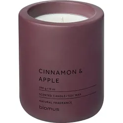 Fraga Duftkerze Cinnamon & Apple 11 cm, bordeaux