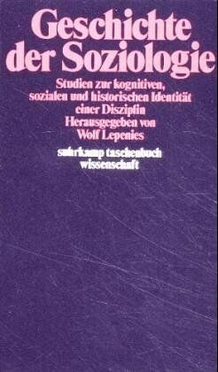 Wolf Lepenies - Geschichte der Soziologie. Studien zur kognitiven, sozialen und historischen Identität. 4 Bände - Preis vom 09.10.2026 07:28:09 h