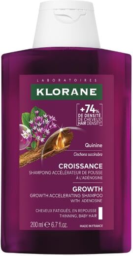 Klorane Quinina Champô Acelerador de Crescimento 200ml