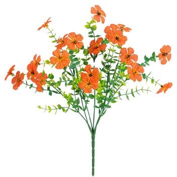 Nearly Natural 13-in UV Resistant Artificial Daisy Bush (Indoor/Outdoor) - Set of 12