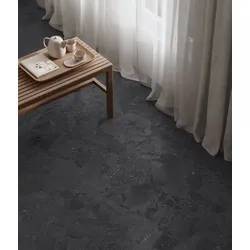 BOXTEC Bodenfliese Wandfliese Dekofliese Aurora Black 60x120 cm