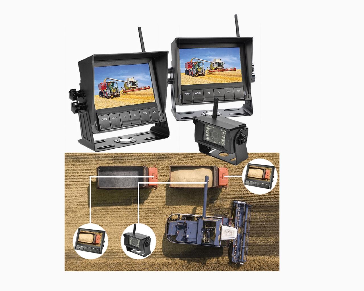 Axion CRV 7057M Zusatzmonitor