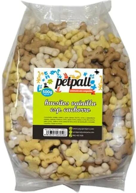 Petpall Huesitos Vainilla Cachorro 500g