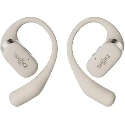 Shokz OpenFit (NC, 7 h, Kabellos), Kopfhörer, Beige