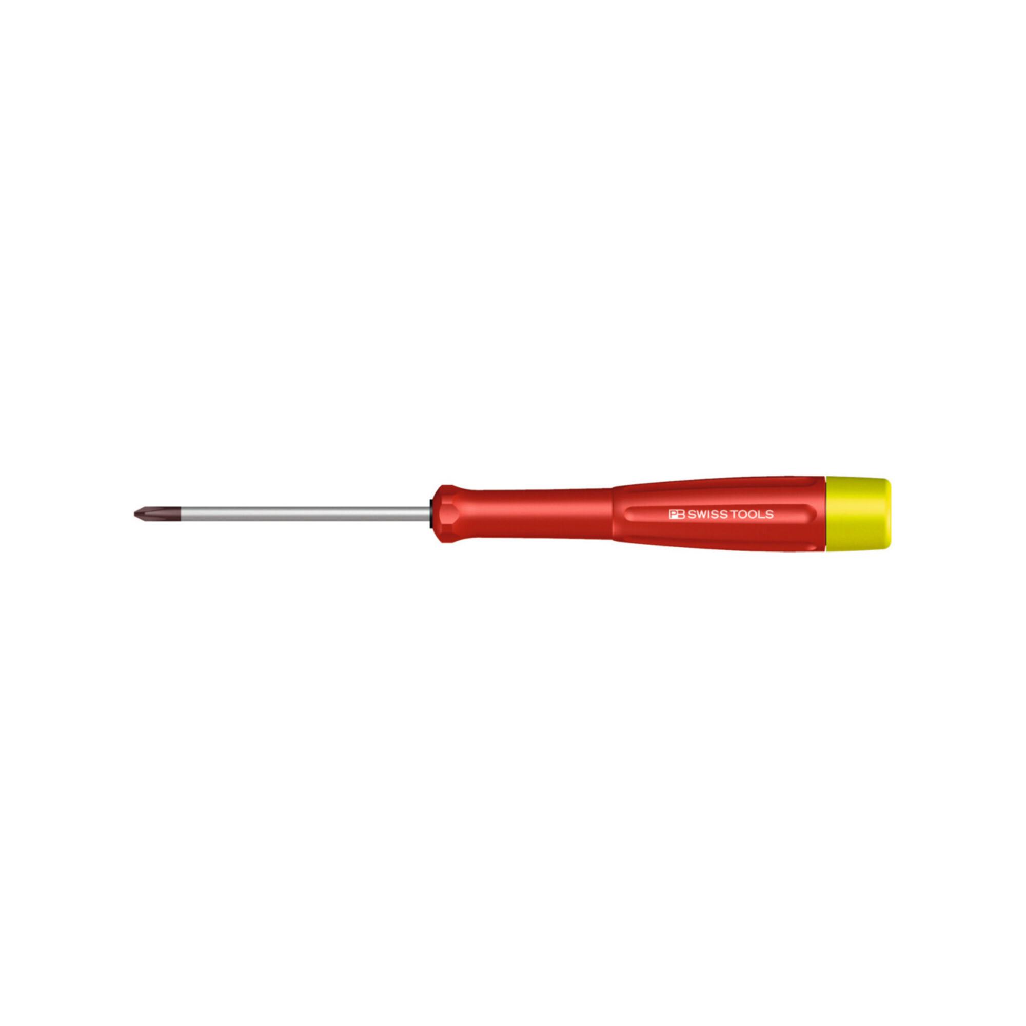 PB Swiss Tools Elektronik-Schraubendreher, für Phillips, Kreuzschlitzgröße 0 (8121.0-60)
