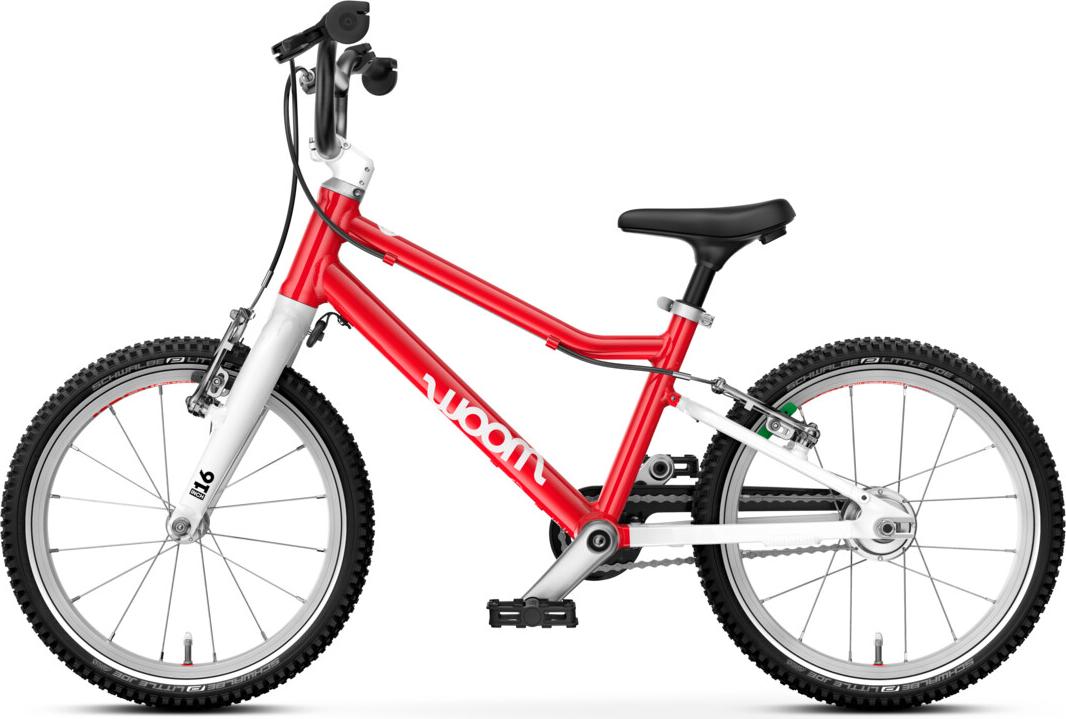 woom GO 3 Automagic Kinderfahrrad 16" red