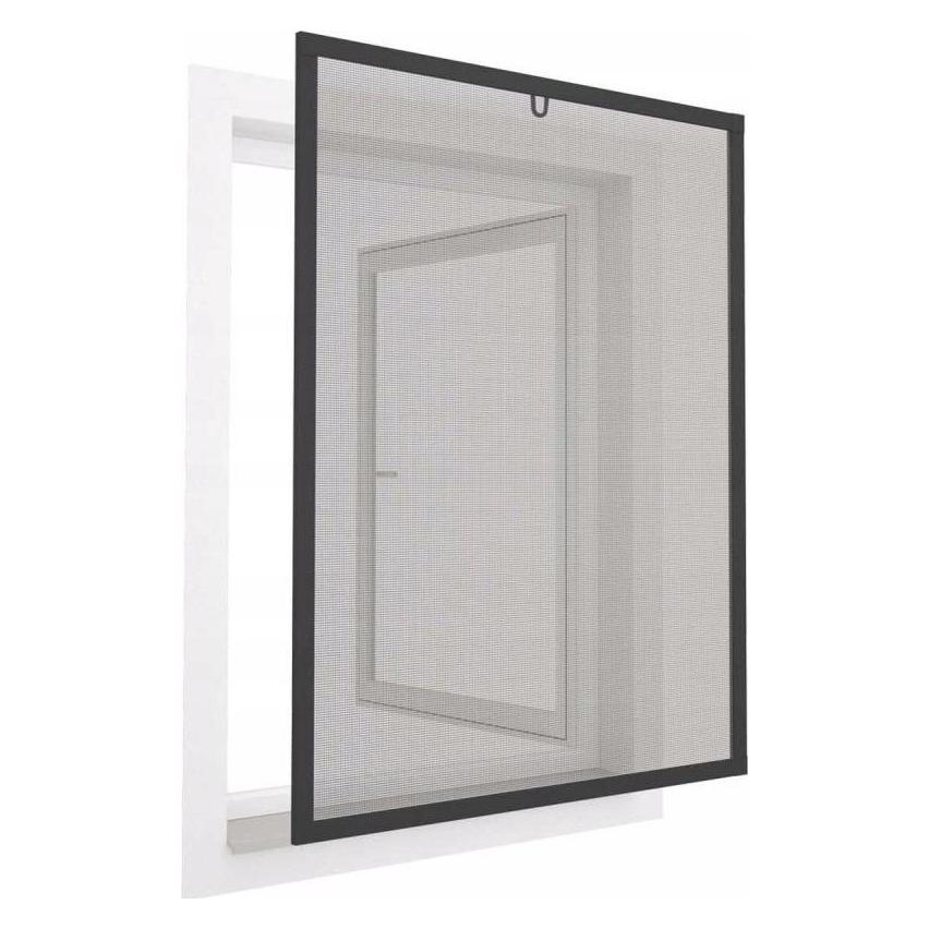 Easy Life MOSKITIERA OKNO ALU 130X150 ANTRACYT (61 x 150 cm) (44910737)