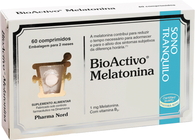 BioActivo Melatonina 60 comprimidos