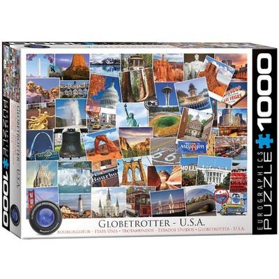 Puzzle 1000 Teile - Globetrotter Collection: US