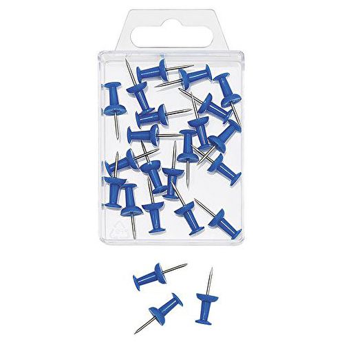 WEDO Pinnnadeln 20St Diabolo blau