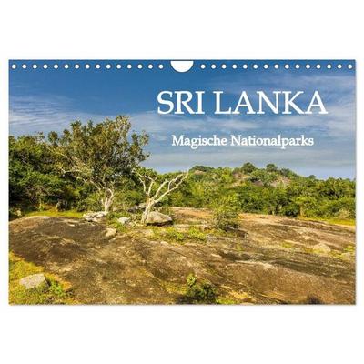 SRI LANKA Magische Nationalparks (Wandkalender 2027 DIN A4 quer), CALVENDO Monatskalender