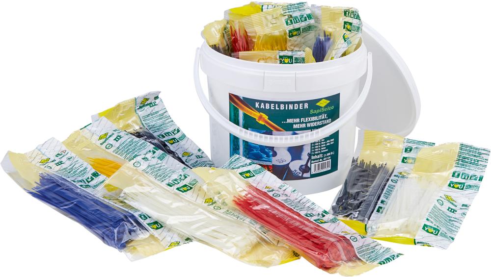 SapiSelco Kabelbinder-Sortiment
