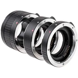 JJC Autofokus Zwischenringe für Nikon F DSLR-Kamera und Objektiv