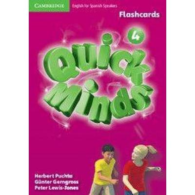Quick Minds Level 4 Flashcards Spanish Edition (Pack of 148), Nonbook von Herbert Puchta,Günter Gerngross,Peter Lewis-Jones, Cambridge University