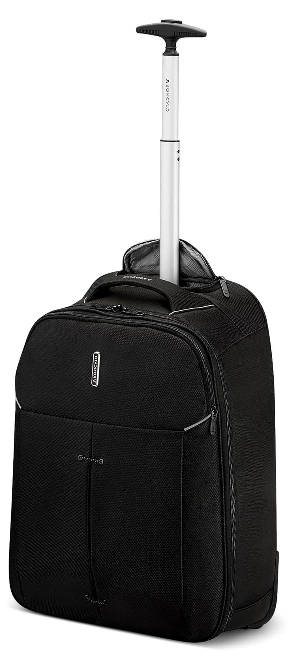 RONCATO IRONIK 2.0 Rucksack-trolley 55x40x20 cm - Schwarz