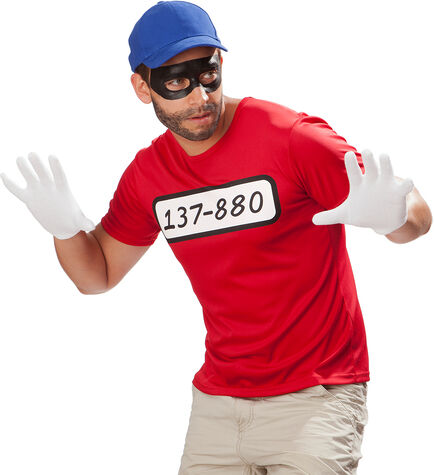 buttinette T-Shirt "Einbrecher" für Herren