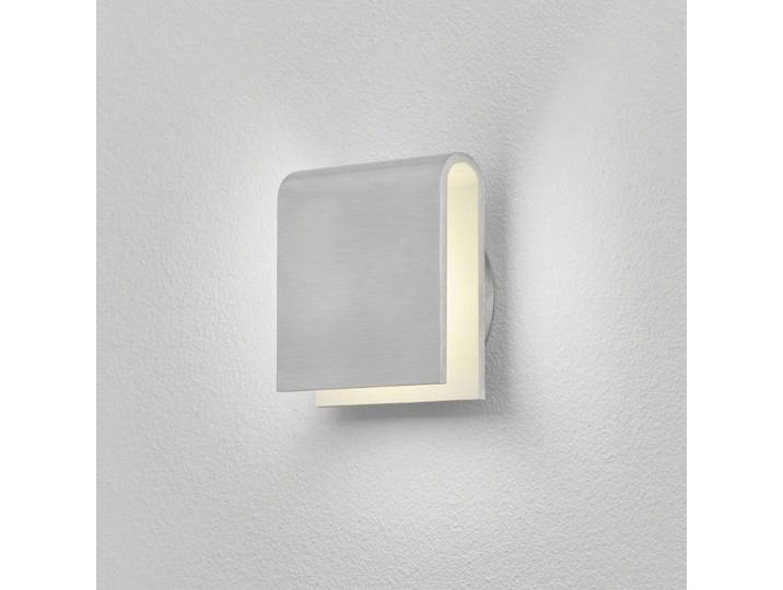 Helestra Cano LED-Wandeinbauleuchte indirekt, alu, alu / grau / zink, für Flurbereich, Aluminium, Modern, Wandeinbauleuchte