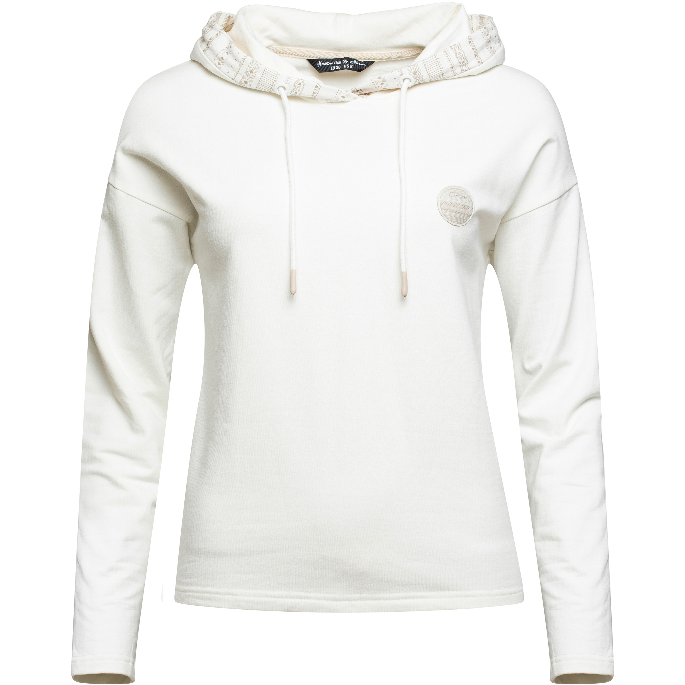 Chillaz Mondsee 2.0 Damen Hoodies weiss Größe XXL Bouldern | Sportklettern Hautfreundlich