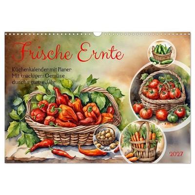 Frische Ernte (Wandkalender 2027 DIN A3 quer), CALVENDO Monatskalender