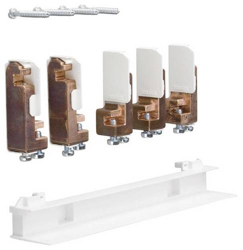 Hager ZM15H ZM15H Sammelschienenverbinder universZ Feld/Feld ungleiches Niveau 5p Sammelschienenverbinder 5polig 250A 1St.