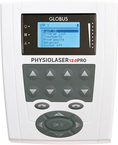 Laser de Alta Potência (12W) Globus Physiolaser 12.0 Pró: ideal para o profissional que o utiliza com frequência e prefere o ter colocado em uma carroça